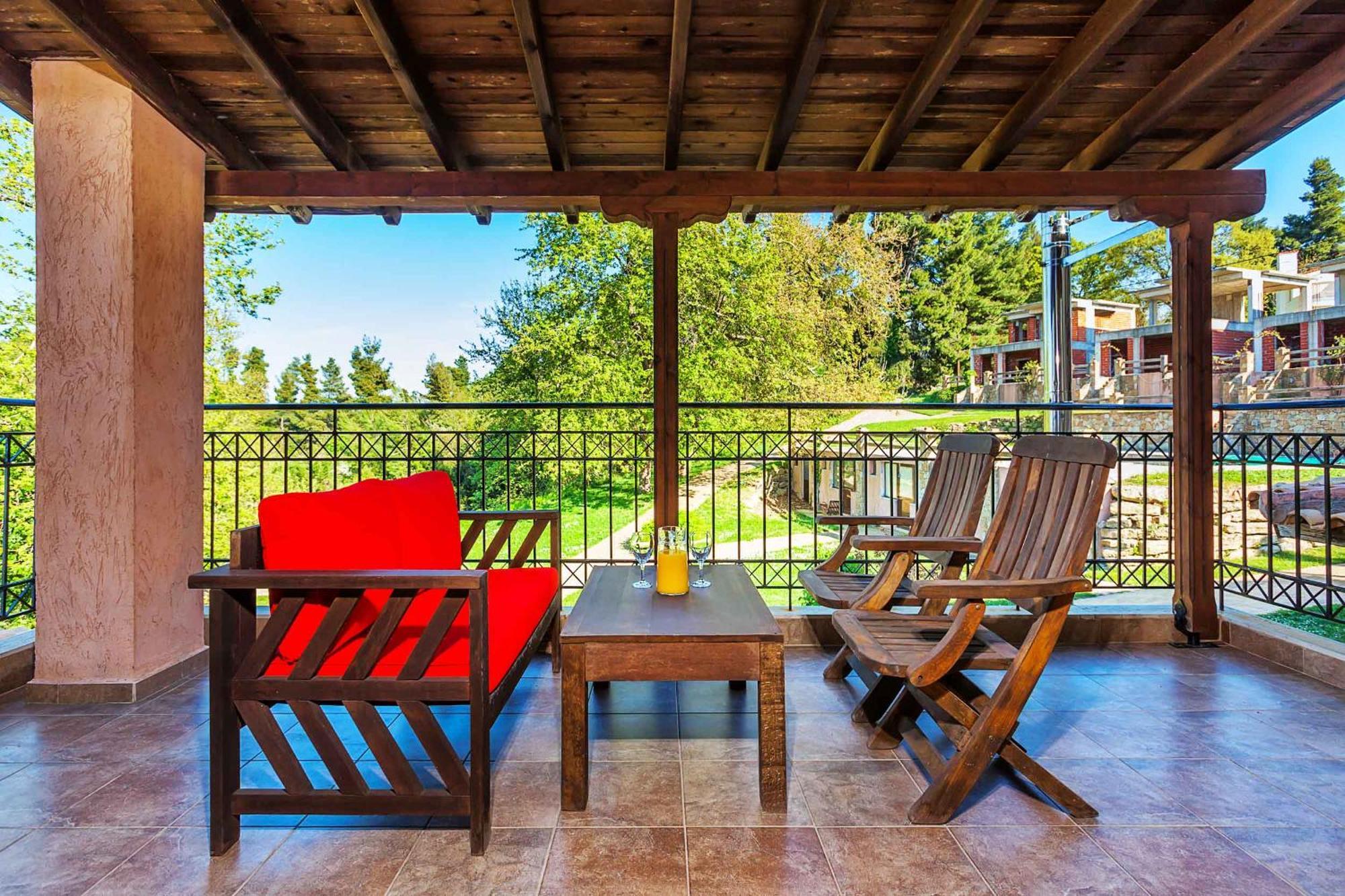 Akritas Ef Zin Villas & Suites Paliouri Buitenkant foto